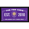 Orlando City SC Framed 10'' x 20'' Fan Cave Collage