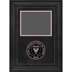 Inter Miami CF Deluxe Framed 8'' x 10'' Horizontal Photograph with Team Logo