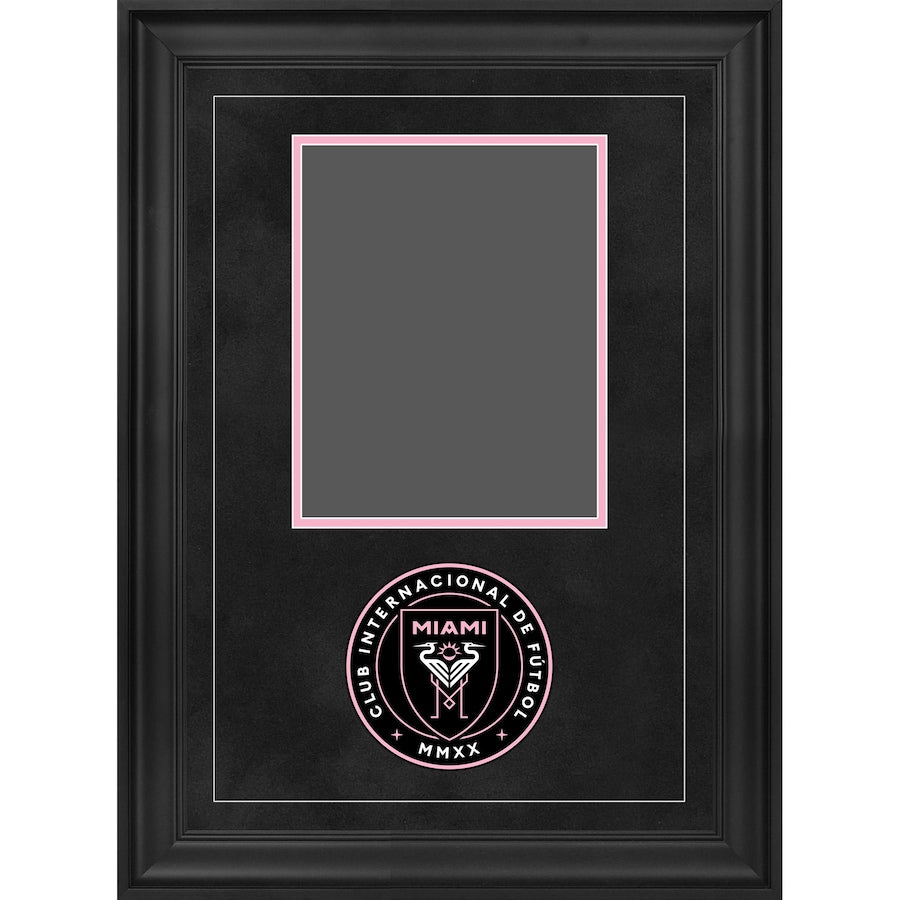 Inter Miami CF Deluxe Framed 8'' x 10'' Vertical Photograph with Team Logo