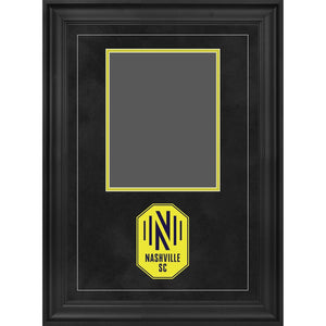 Nashville SC Deluxe Framed 8'' x 10'' Vertical Photograph with Team Logo