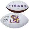 Joe Burrow LSU Tigers Autographed White Panel Football