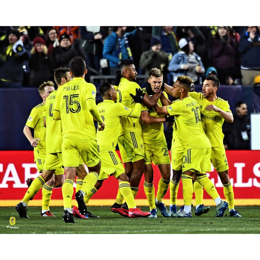 Walker Zimmerman Nashville SC Unsigned First Goal in Nashville SC History Photograph