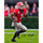 D'Andre Swift Georgia Bulldogs Autographed 16'' x 20'' Red Jersey Solo Run Photograph