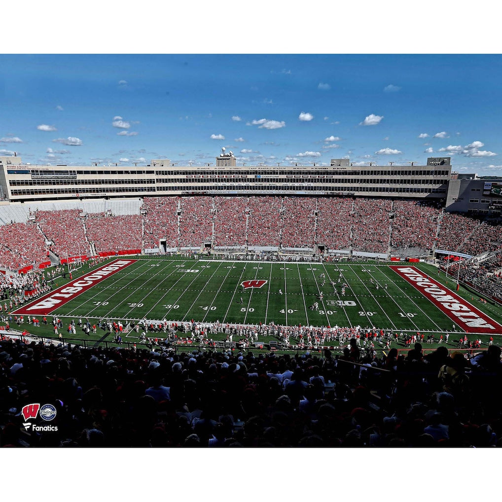 Wisconsin Badgers Unsigned Camp Randall Stadium Photograph