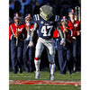 Ole Miss Rebels Unsigned Tony the Landshark Pre-Game Photograph