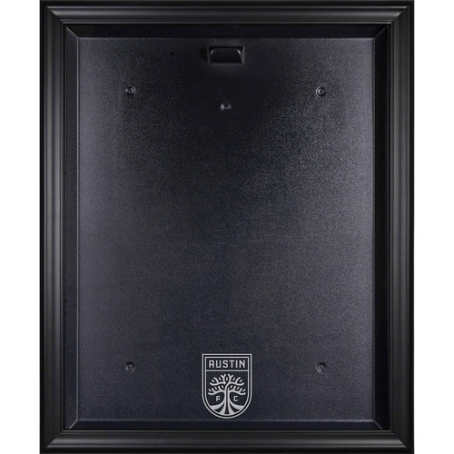 Austin FC Black Framed Team Logo Jersey Display Case
