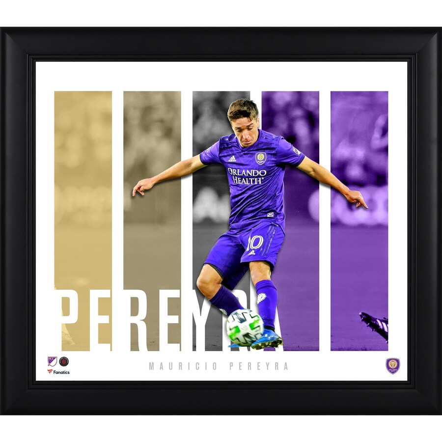 Mauricio Pereyra Orlando City SC Framed 15'' x 17'' Player Panel Collage