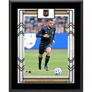 Diego Rossi LAFC 10.5'' x 13'' Sublimated Player Plaque
