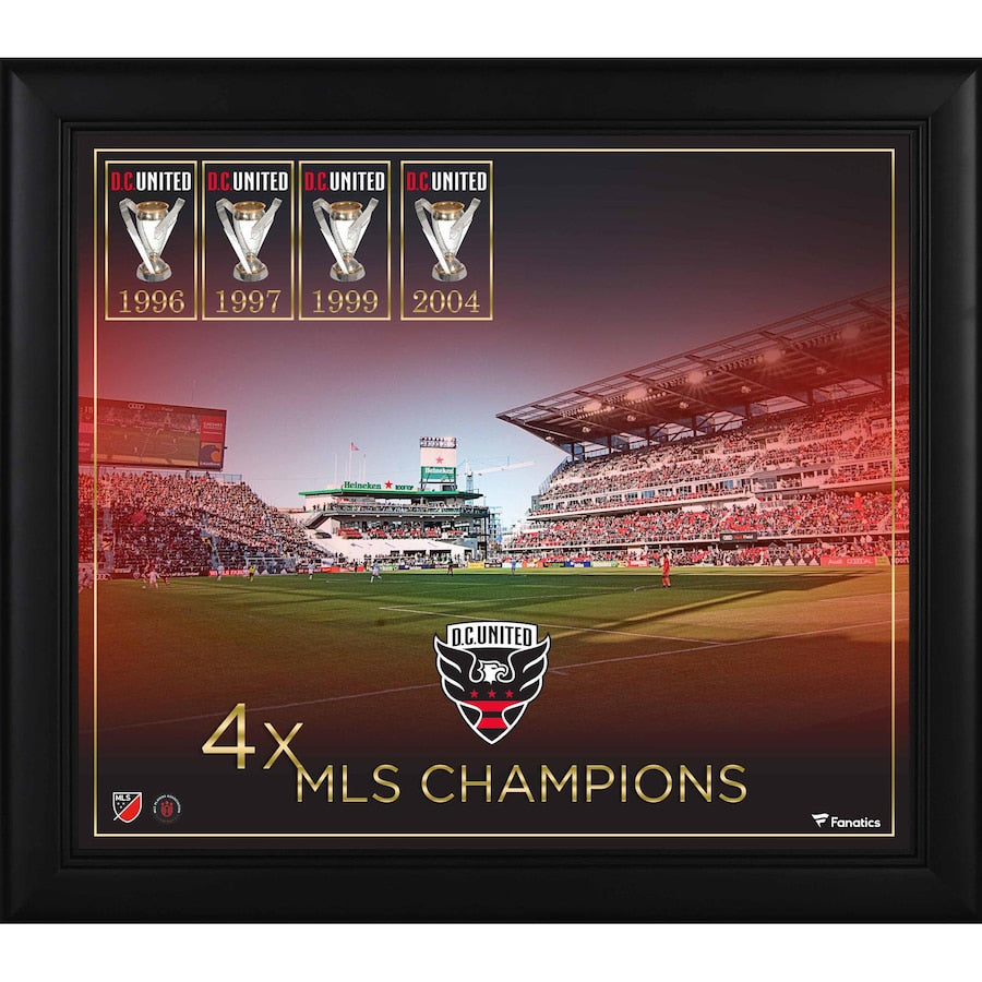 D.C. United Framed 15'' x 17'' MLS Cup Championship Count Collage