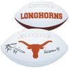 Ricky Williams Texas Longhorns Autographed White Panel Football with ''Heisman 98'' Inscription