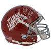 Mark Ingram Alabama Crimson Tide Autographed Schutt Where Legends Are Made Authentic Helmet with ''09 Heisman'' Inscription