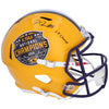 Patrick Queen LSU Tigers Autographed College Football Playoff 2019 National Champions Riddell Speed Replica Helmet with ''19 Champs'' Inscription