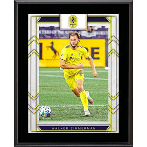 Walker Zimmerman Nashville SC 10.5'' x 13'' Sublimated Player Plaque