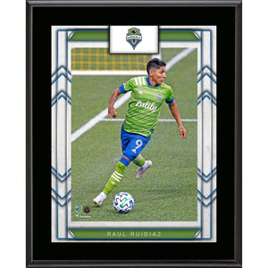 Raul Ruidiaz Seattle Sounders FC 10.5'' x 13'' Sublimated Player Plaque