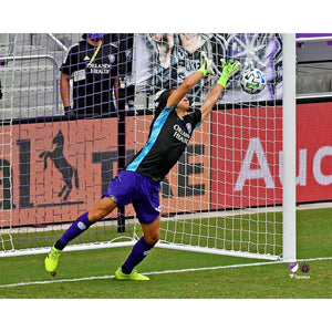 Rodrigo Schlegel Orlando City SC Unsigned 2020 MLS Playoffs Round 1 Penalty Shootout Save in Win Photograph