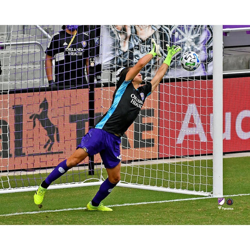 Rodrigo Schlegel Orlando City SC Unsigned 2020 MLS Playoffs Round 1 Penalty Shootout Save in Win Photograph