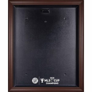 Columbus Crew Brown Framed 2020 MLS Cup Champions Team Logo Jersey Display Case
