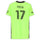 Daniel Vega San Jose Earthquakes Autographed Match-Used #17 Green Jersey from the 2020 MLS Season