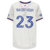 Maikel van der Werff FC Cincinnati Autographed Match-Used #23 White Jersey from the 2020 MLS Season