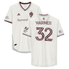 Collen Warner Colorado Rapids Autographed Match-Used #32 White Jersey from the 2020 MLS Season