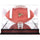 Alabama Crimson Tide College Football Playoff 2020 National Champions Logo Mahogany Football Display Case