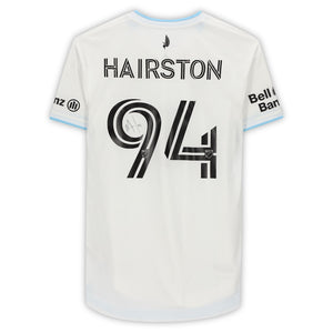 Marlon Hairston Minnesota United FC Autographed Match-Used #94 White Jersey from the 2020 MLS Season