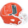 Bernie Kosar Miami Hurricanes Autographed Riddell AMP Alternate Speed Replica Helmet