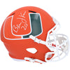Bernie Kosar Miami Hurricanes Autographed Riddell AMP Alternate Speed Replica Helmet