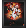 Trevor Lawrence Clemson Tigers Framed Autographed 20'' x 24'' In Focus Photograph