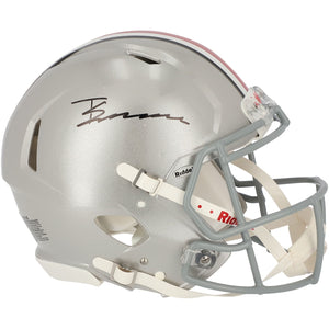 Trey Sermon Ohio State Buckeyes Autographed Riddell Speed Authentic Helmet