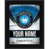 Charlotte FC 10.5'' x 13'' Personalized Sublimated Team Logo Plaque