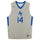 Air Force Falcons Nike Team-Issued #14 Gray Alternate Jersey from the Basketball Program - Size XL