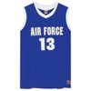 Air Force Falcons Nike Team-Issued #13 Royal Gray & White Jersey from the Basketball Program - Size 2XL
