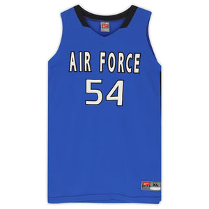 Air Force Falcons Nike Team-Issued #54 Royal & Black Jersey from the Basketball Program - Size XL