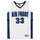 Air Force Falcons Team-Issued #33 White and Black Jersey from the Basketball Program - Size L