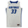 Air Force Falcons Team-Issued #33 White and Blue Jersey from the Basketball Program - Size M