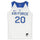 Air Force Falcons Nike Team-Issued #20 White Royal & Gray Jersey from the Basketball Program - Size M