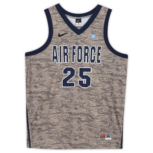 Air Force Falcons Team-Issued #25 Camo Jersey from the Basketball Program - Size XL