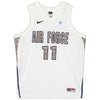Air Force Falcons Nike Team-Issued #11 White & Green Camouflage Jersey from the Basketball Program - Size XL