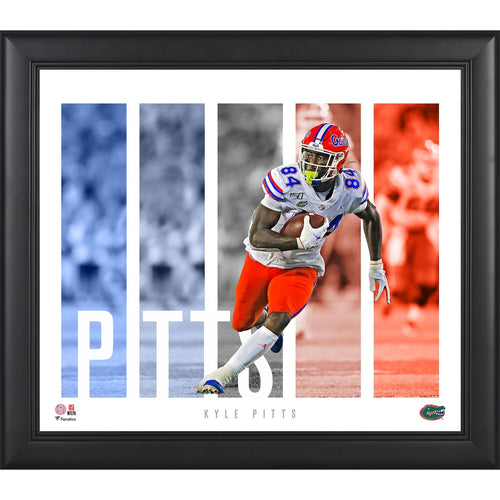 Kyle Pitts Florida Gators Framed 15'' x 17'' Player Panel Collage
