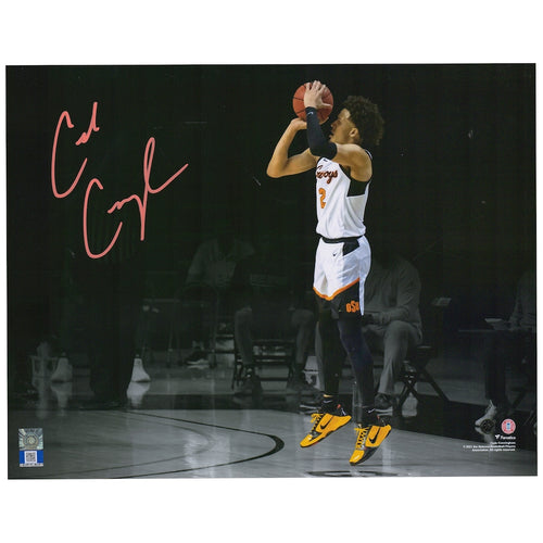 Cade Cunningham Oklahoma State Cowboys Autographed 11'' x 14'' Spotlight Photograph