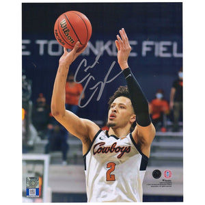 Cade Cunningham Oklahoma State Cowboys Autographed 8'' x 10'' Shooting Photograph