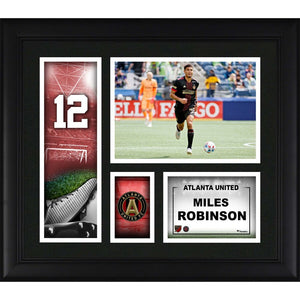 Miles Robinson Atlanta United FC Framed 15'' x 17'' Player Core Collage