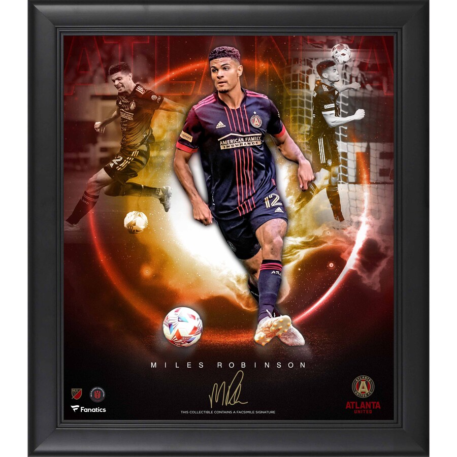 Miles Robinson Atlanta United FC Framed 15'' x 17'' Stars of the Game Collage - Facsimile Signature