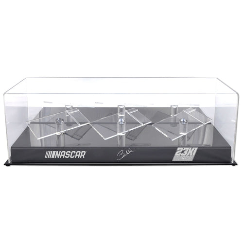 Bubba Wallace #23 23XI Racing 2021 3 Car 1/24 Die Cast Display Case