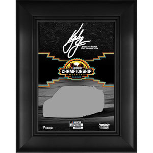 Kyle Larson Framed 5'' x 7'' 2021 NASCAR Cup Champion Collage