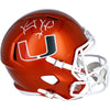 Vince Wilfork Miami Hurricanes Autographed Riddell Flash Alternate Speed Replica Helmet
