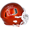 Jonathan Vilma Miami Hurricanes Autographed Riddell Flash Speed Replica Helmet