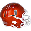 Ed Reed Miami Hurricanes Autographed Riddell Flash Alternate Speed Authentic Helmet