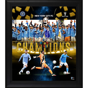 New York City FC Framed 15'' x 17'' 2021 MLS Cup Champions Collage